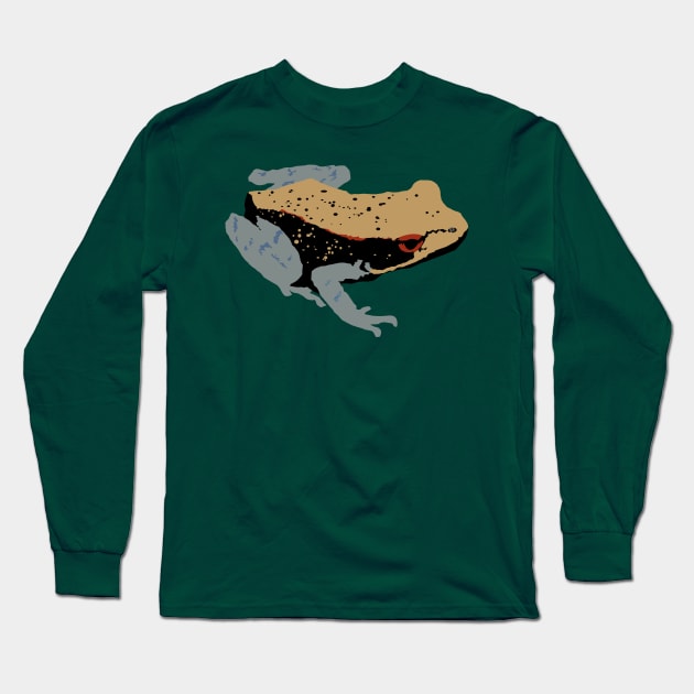 Bicolored Frog Long Sleeve T-Shirt by stargatedalek